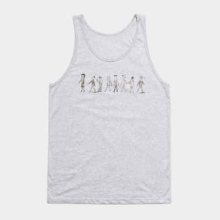 walking tourists Tank Top